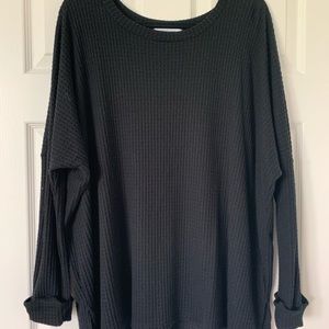 Carly Jean Los Angeles Black Sweater